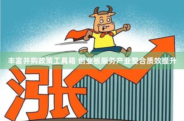 丰富并购政策工具箱 创业板服务产业整合质效提升