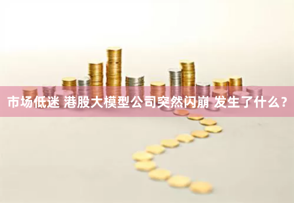 市场低迷 港股大模型公司突然闪崩 发生了什么？