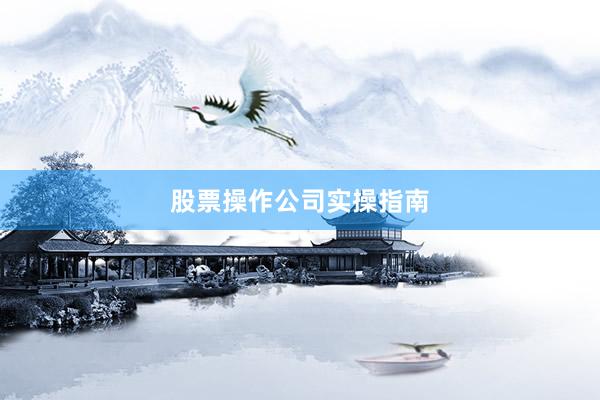 股票操作公司实操指南